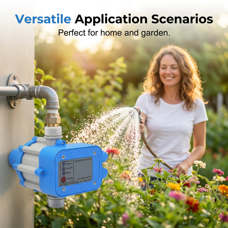 💧 50% RABATT! ⚡ Automatischer Druckschalter für Wasserpumpen – Konstanter Wasserdruck auf Knopfdruck – Perfekt für Hauswasserwerke, Gartenpumpen oder Bewässerungssysteme – zuverlässiger Start/Stopp ohne manuelle Steuerung 🔧