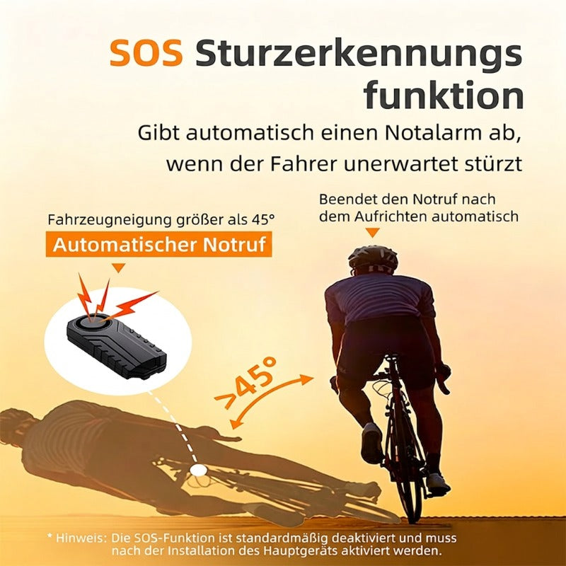 🚲🔔 50% RABATT! Kabelloser Fahrradalarm mit Fernbedienung – Lauter 110dB Alarm, Vibrationssensor & Anti-Diebstahl-Schutz ✨
