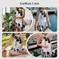 🌸 NUR FÜR KURZE ZEIT 50% RABATT! 💥 Damen Blumendruck Neckholder Kleid – Chic, Fließend, Sommer-Essential ✨