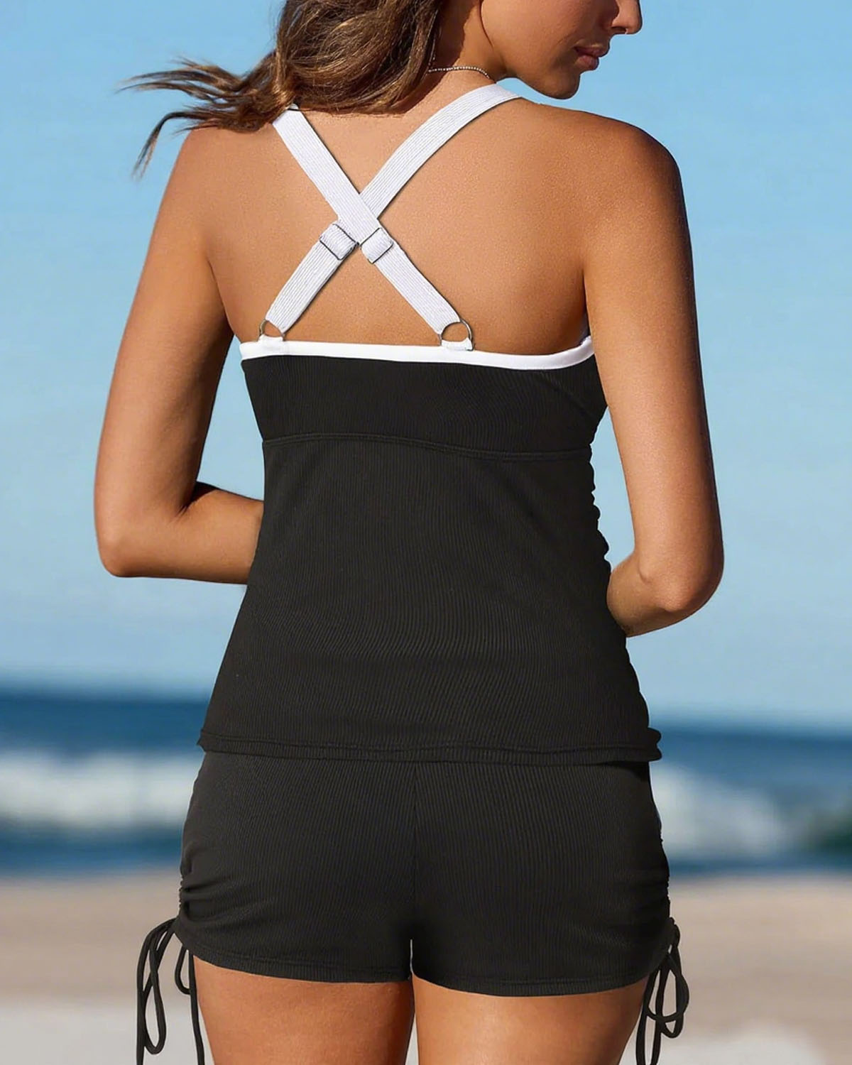 🏖️Letzter Tag 50% Rabatt💥Bauchformender Tankini-Zweiteiler