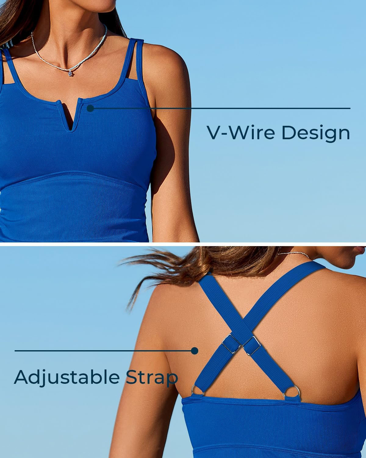 🏖️Letzter Tag 50% Rabatt💥Bauchformender Tankini-Zweiteiler