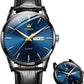 📢📢 50 % RABATT !! ⏰ Herrenuhr im schlichten Design mit Tag- und Datumsanzeige – Analogquarzuhr aus Edelstahl für Herren, klassische Herrenuhr mit leuchtenden Zeigern, Zifferblatt in Schwarz/Weiß/Blau