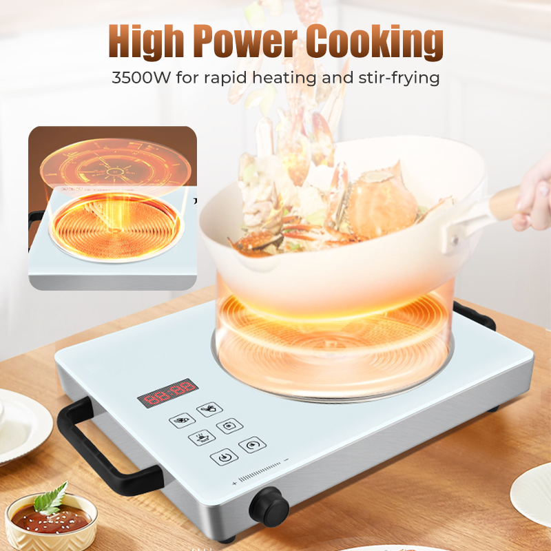 🍳 50% RABATT! ⚡ Hochleistungs-Einzelkochfeld – Elektrische Keramikkochplatte mit Touch-Bedienung – Kompakt, leistungsstark & überhitzungssicher – ideal für Camping, Wohnmobil oder kleine Küchen 🔥✨