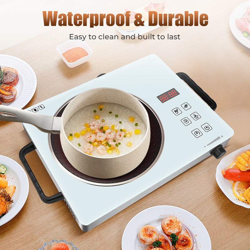 🍳 50% RABATT! ⚡ Hochleistungs-Einzelkochfeld – Elektrische Keramikkochplatte mit Touch-Bedienung – Kompakt, leistungsstark & überhitzungssicher – ideal für Camping, Wohnmobil oder kleine Küchen 🔥✨