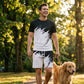 👕 50% RABATT! ☀️ 2-teiliges Sommer-Set für Herren – Mit dynamischem Print, atmungsaktiv & bequem – Perfekt für Alltag, Sport oder Freizeit – lässiger und leichter 2-in-1 Look 🩳✨