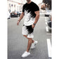👕 50% RABATT! ☀️ 2-teiliges Sommer-Set für Herren – Mit dynamischem Print, atmungsaktiv & bequem – Perfekt für Alltag, Sport oder Freizeit – lässiger und leichter 2-in-1 Look 🩳✨