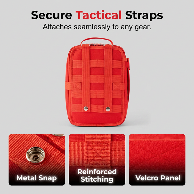 🧰 Notfall-Organizer-Tasche aus robustem Oxford-Gewebe mit modularem Faltmechanismus ⚡ Taktische Gurte für schnellen Zugriff