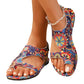 💖Sommer-Sonderangebot 50% RABATT!💖Flache Ethno-Zehenring-Sandalen – atmungsaktiv & bequem für den Sommer