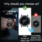 ⌚ 50% RABATT! 🏆 Smart Bluetooth Sportuhr – 1000mAh Akku, Fitness-Tracking & wasserdicht – Herzfrequenz, Schritte & Schlaf – Kompatibel mit iOS/Android 💪