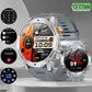 ⌚ 50% RABATT! 🏆 Smart Bluetooth Sportuhr – 1000mAh Akku, Fitness-Tracking & wasserdicht – Herzfrequenz, Schritte & Schlaf – Kompatibel mit iOS/Android 💪
