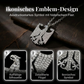 🦅Halskette mit Bundesadler-Emblem – 50% RABATT! Trage deine Verbundenheit mit Stolz – edles Design, hochwertig verarbeitet. 🔥✨