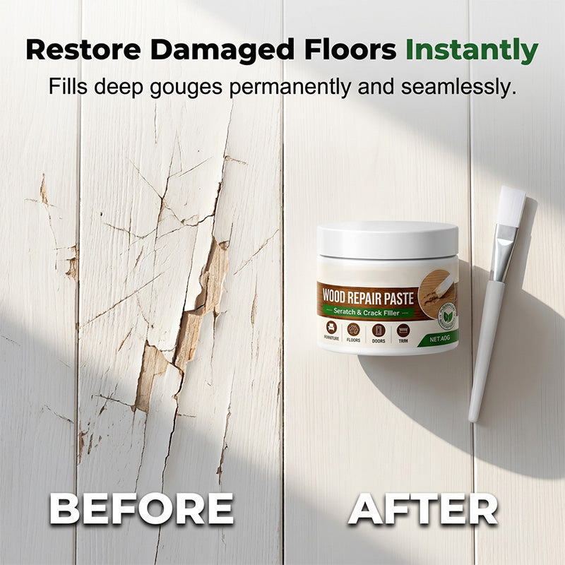 🛠️ Kratzer im Holz? Mit dieser Reparaturpaste verschwinden sie! Perfekt für Möbel und Fußböden ✨