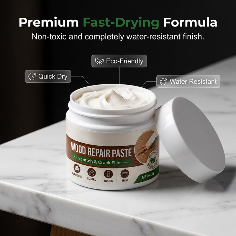 🛠️ Kratzer im Holz? Mit dieser Reparaturpaste verschwinden sie! Perfekt für Möbel und Fußböden ✨