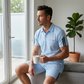👕 2-teiliges Freizeit-Set für Herren – Kurzarm-Oberteil & Shorts, atmungsaktiv, bequem & vielseitig für Alltag, Sport & Reisen ☀️🩳