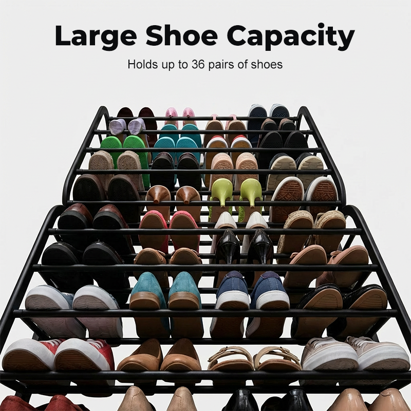🏠Multifunktionaler Türhänger Schuh Organizer, kompakter Schuhspeicher🥿👢