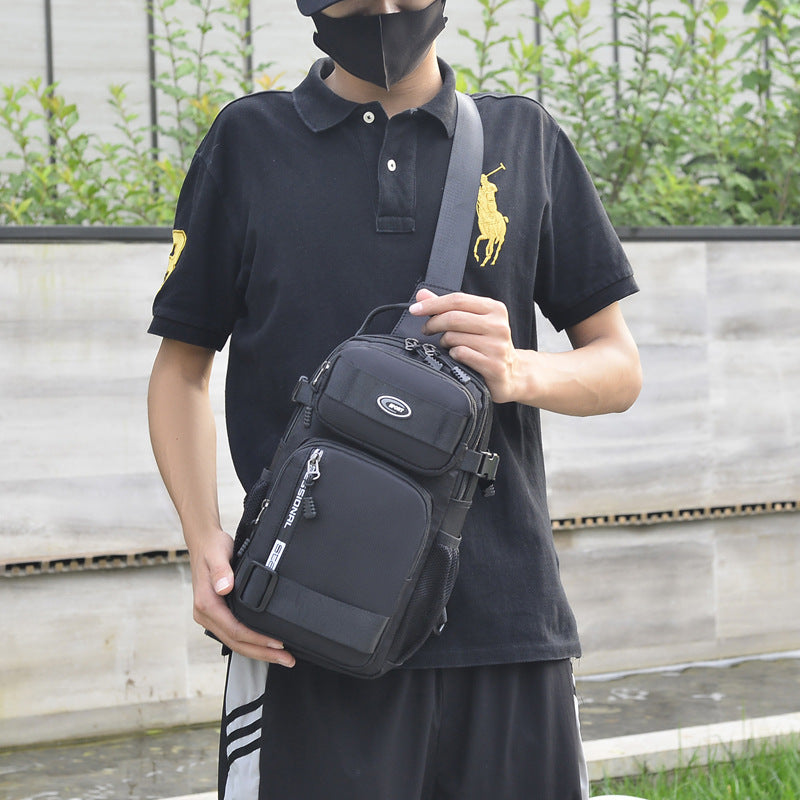 🎒🔥 50% RABATT! 2026 Verstellbare Oxford-Stoff Casual Brusttasche – Wasserdicht, Multi-Fach & perfekt für Urban-Style, Reisen & Alltag ✨