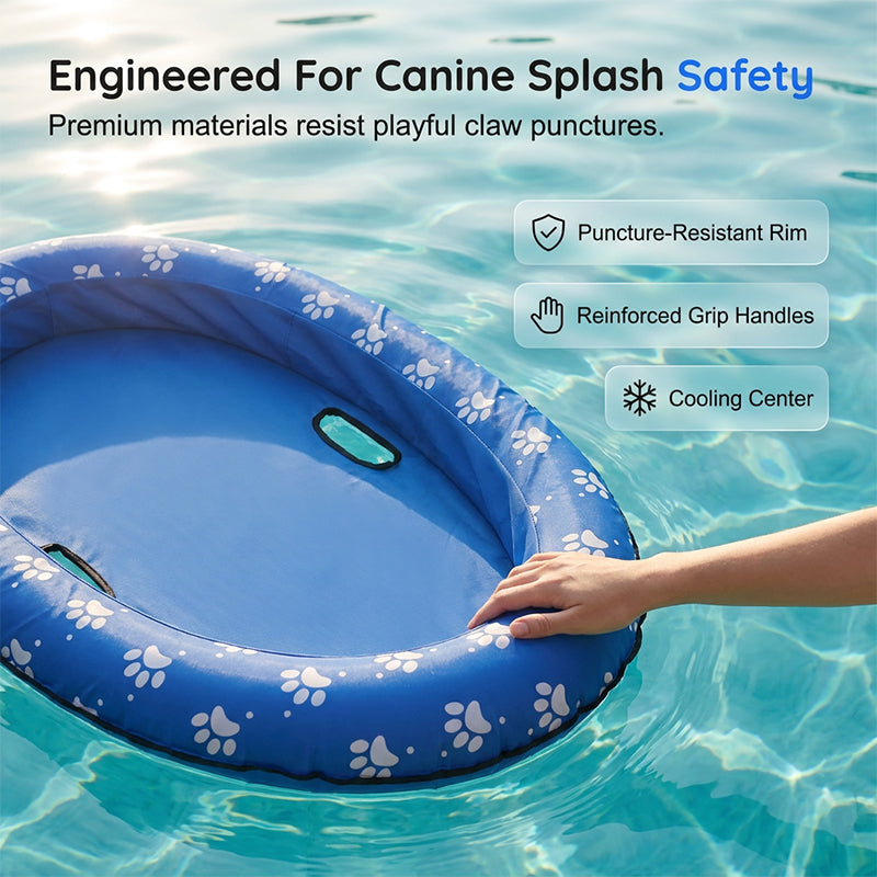 ✨ Sonderangebot 50% RABATT! 🔥Tragbare aufblasbare Schwimmhilfe für Haustiere