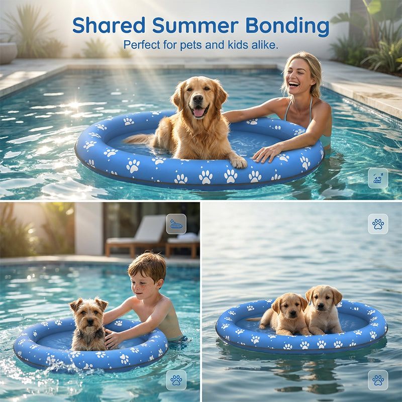 ✨ Sonderangebot 50% RABATT! 🔥Tragbare aufblasbare Schwimmhilfe für Haustiere