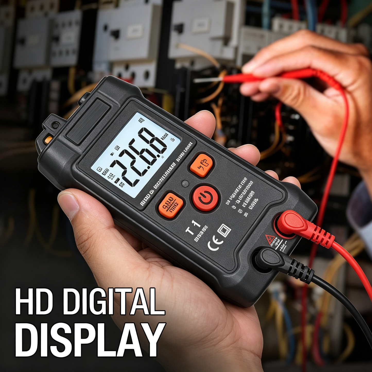 🔧 50% RABATT! ⚡ Intelligentes T1-Digitalmultimeter – Kompakt, hochpräzise & automatische Bereichswahl – Ideal für Elektriker, Hobbybastler oder den schnellen Einsatz zu Hause – sicher, zuverlässig & einfach zu bedienen 🧰✨