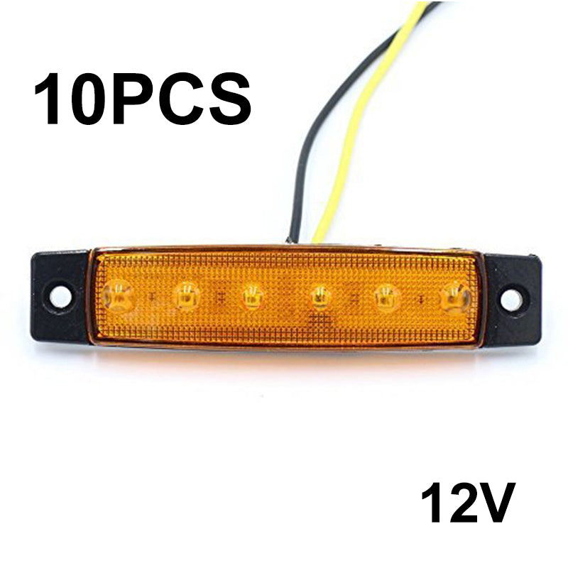 10 Stück LED Seitenmarkierungsleuchten für LKW