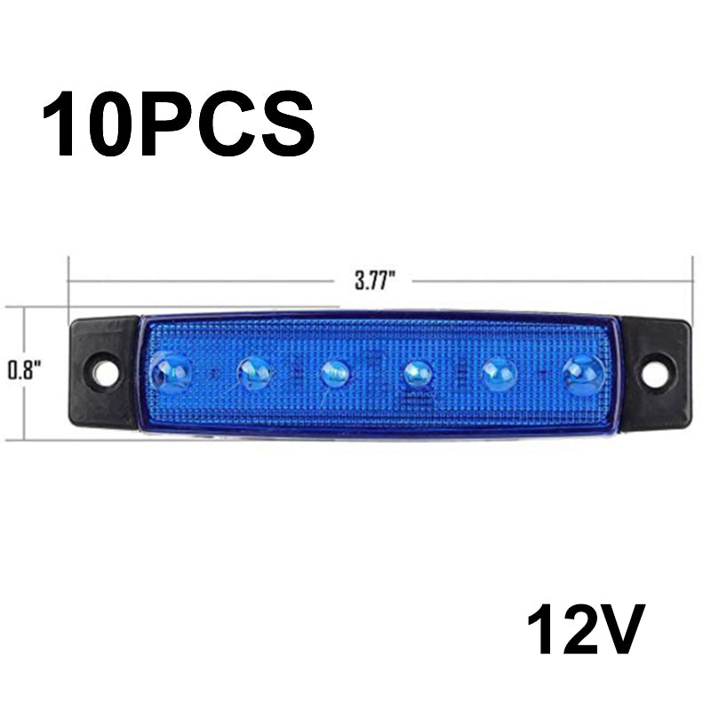 10 Stück LED Seitenmarkierungsleuchten für LKW