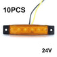 10 Stück LED Seitenmarkierungsleuchten für LKW
