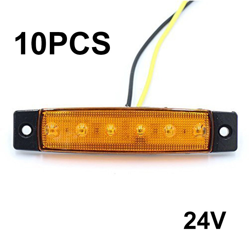 10 Stück LED Seitenmarkierungsleuchten für LKW