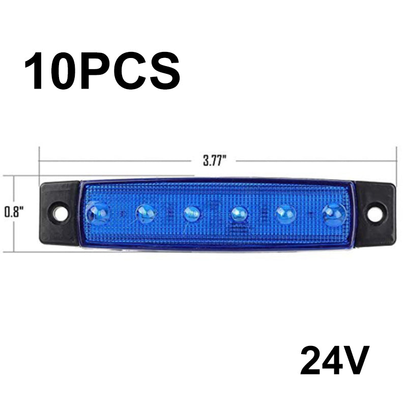 10 Stück LED Seitenmarkierungsleuchten für LKW