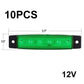 10 Stück LED Seitenmarkierungsleuchten für LKW