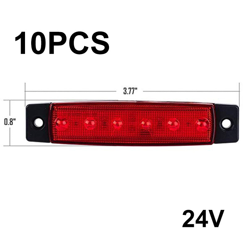 10 Stück LED Seitenmarkierungsleuchten für LKW