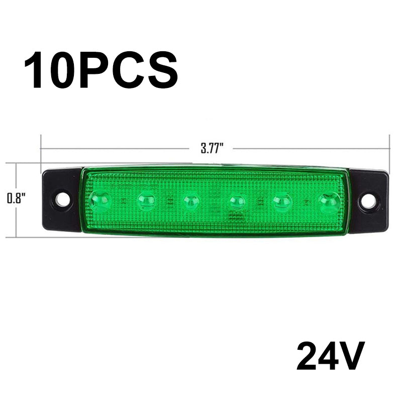 10 Stück LED Seitenmarkierungsleuchten für LKW