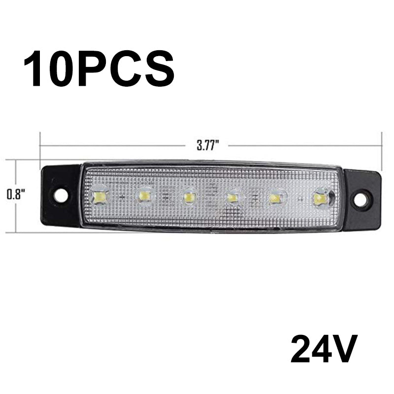 10 Stück LED Seitenmarkierungsleuchten für LKW