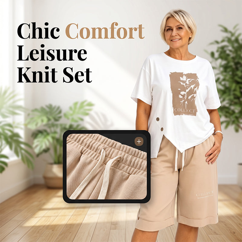 🏖️ Luftiges Sommerset für Damen – Bequemes Top & Shorts für jeden Tag ☀️