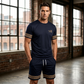 📢📢50% RABATT !! ⏰Herren Sommer 2-teiliges T-Shirt und Shorts Casual Set