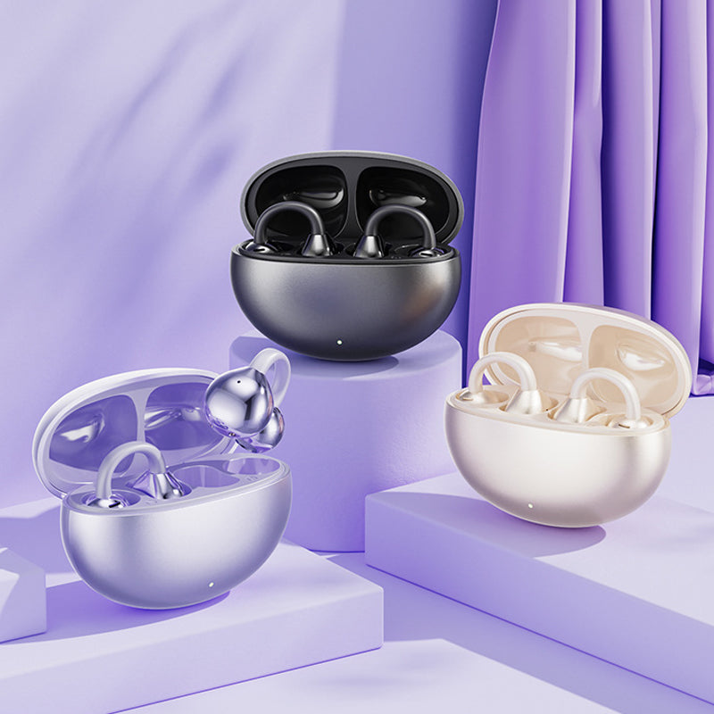 🎧 50% RABATT! ✨ Open-Ear Bluetooth 5.4 Kopfhörer – Clip-On & KI-Übersetzung – Stereo-Sound – ideal für Sport, Alltag oder Reisen 🌍🏃‍♂️💬✨