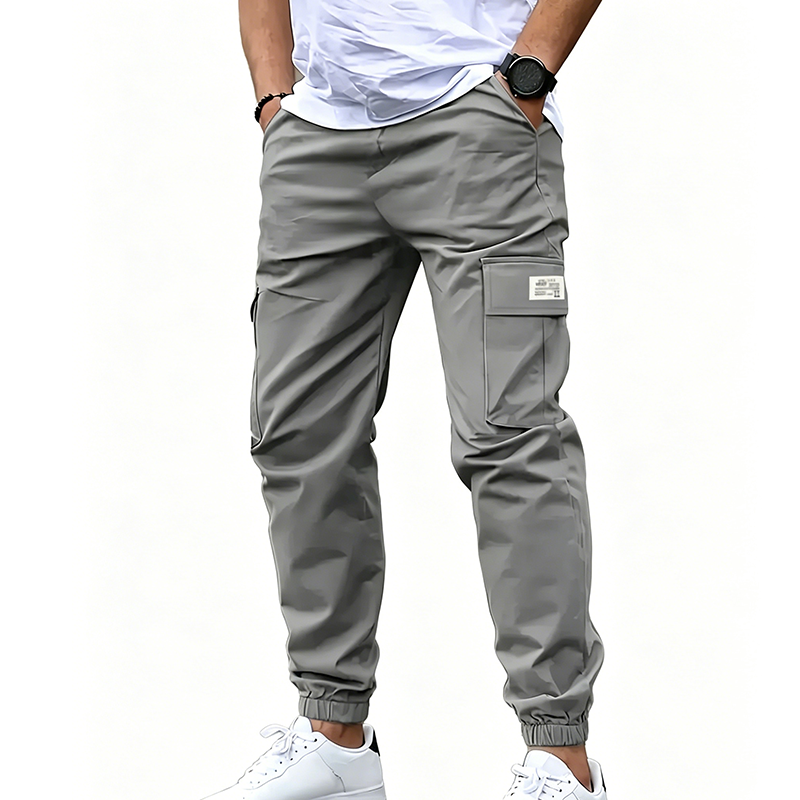 🔥 50% RABATT! 👖 Herren Cargo-Jogginghose – Mehrere Taschen, lockere Passform & 9/10-Länge – Bequem & stylisch für Alltag & Freizeit 💪