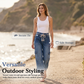 👖 50% RABATT! 🌿 Damen lässige weite Bein Cargohose – Bequem, praktisch & atmungsaktiv – Mit vielen Taschen – ideal für Alltag, Reisen oder Outdoor – lässiger Look mit Stil ✨🛒💪