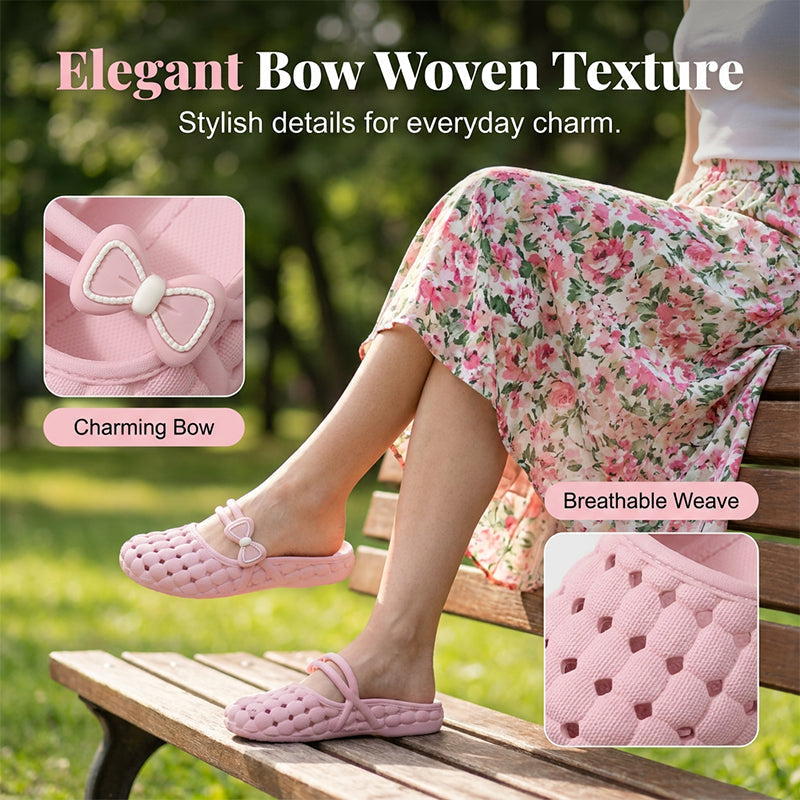 👡🌸 50% RABATT! Damen Geschlossene Atmungsaktive Pantoletten – Leicht, bequem & vielseitig – Ideal für Alltag, Büro & warme Tage ☀️✨