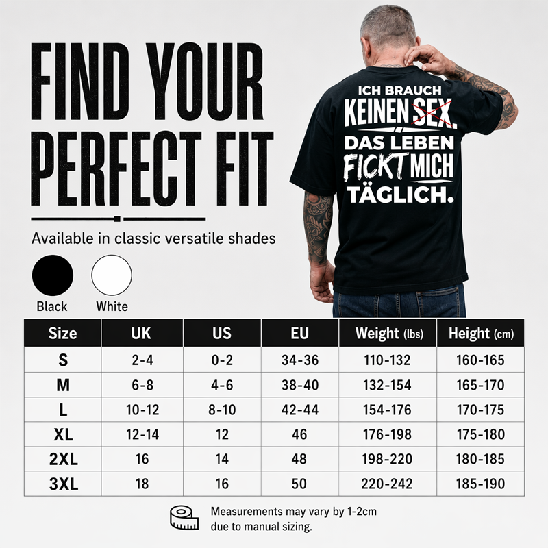 🏆Bestseller🏆Herren T-Shirt mit witzigem deutschen Spruch – Rundhals, Kurzarm & lässige Passform – Perfekt für Bierliebhaber, Partys & den alltäglichen Humor 😄