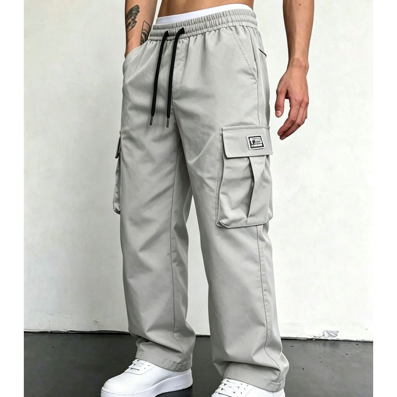 👖 50% RABATT! 🏕️ Herren Cargohose in lockerer Passform – Bequem, vielseitig & mit vielen Taschen – Ideal für Alltag, Outdoor & Freizeit ✨