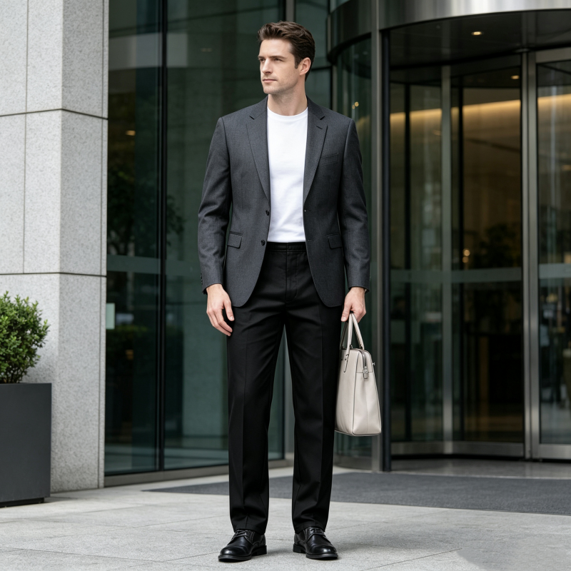 👔 Sonderangebot 50% RABATT! 👖 Top-bewertete Herren-Slim-Hose mit Taschen – bequem und knitterfrei