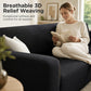 Rutschfeste Stretch-Jacquard-Sofaabdeckung