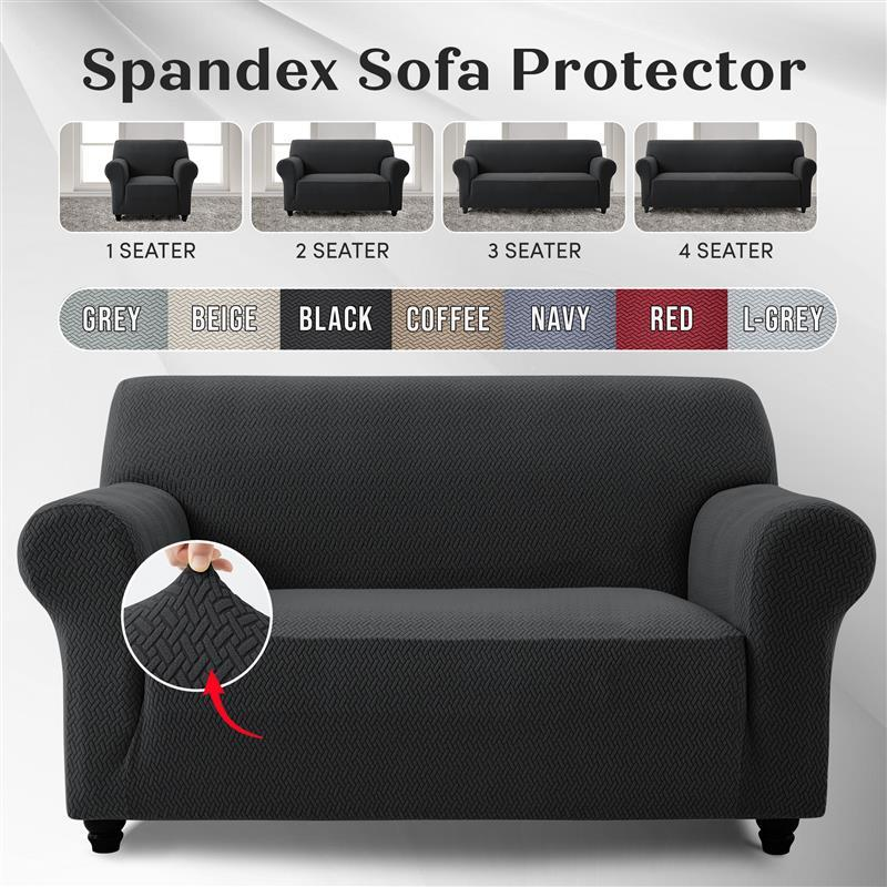 Rutschfeste Stretch-Jacquard-Sofaabdeckung