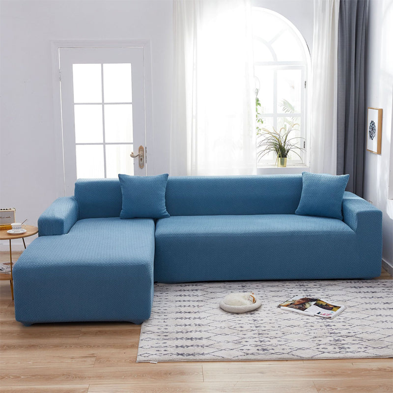Rutschfeste Stretch-Jacquard-Sofaabdeckung