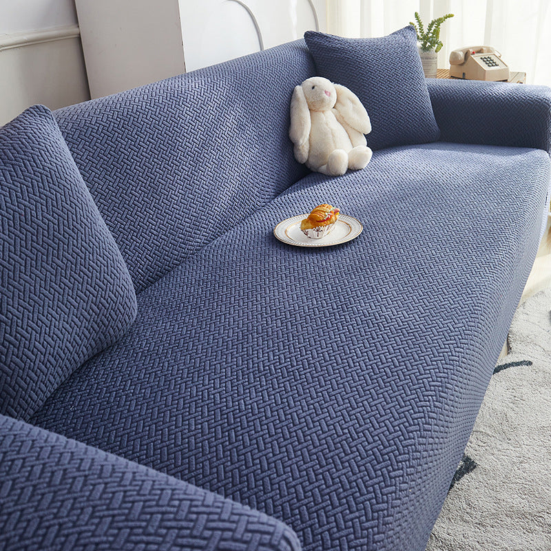 Rutschfeste Stretch-Jacquard-Sofaabdeckung