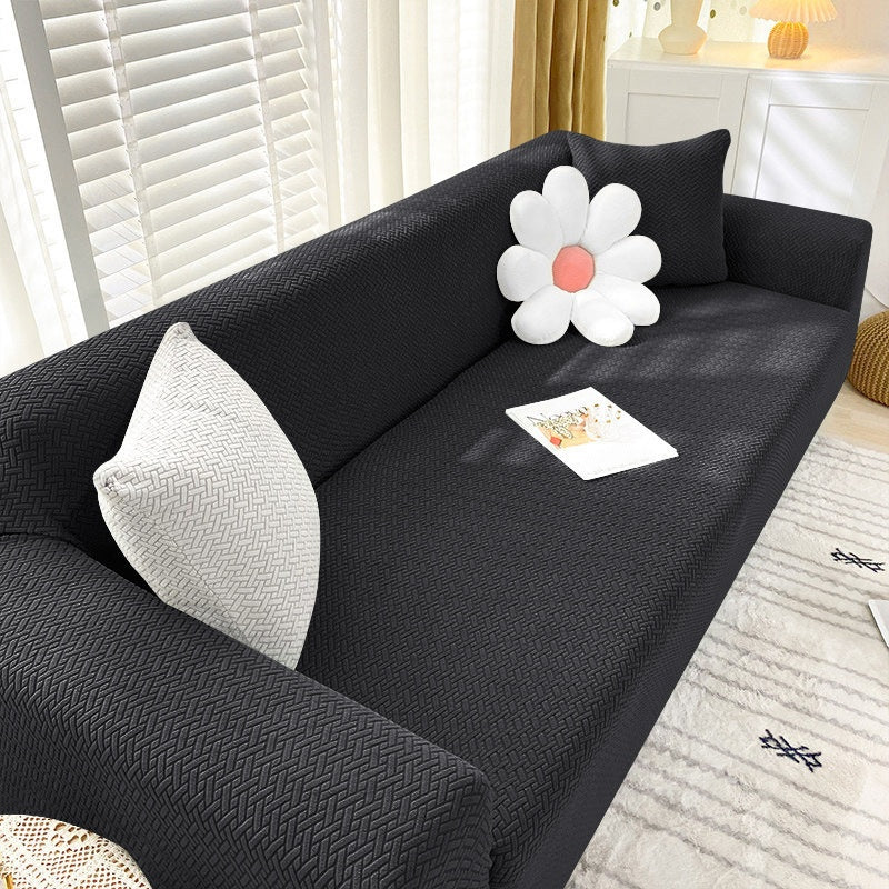 Rutschfeste Stretch-Jacquard-Sofaabdeckung