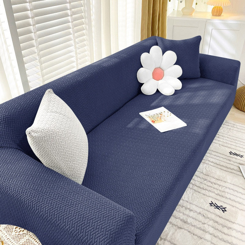 Rutschfeste Stretch-Jacquard-Sofaabdeckung