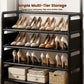 🏠 Schuhregal mit Garderobe – 3-in-1 Flurmöbel, mehrstöckig & platzsparend, für Diele & Eingang