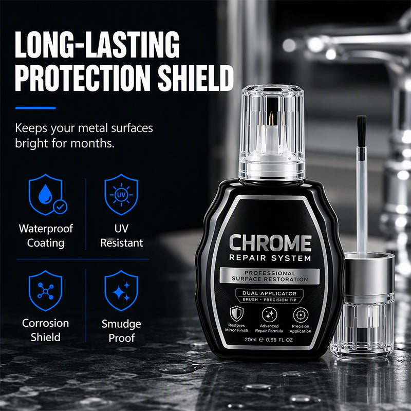 🖊️ KAUFE 1, ERHALTE 1 GRATIS!🛞🚗Chrom-Reparaturstift – Metall restaurieren & Korrosionsschutz🛡️