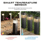 🏡  Solarbetriebene Deko-Leuchte für Garten & Terrasse, warmes Licht, kabellos & wetterfest